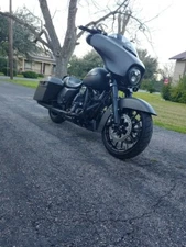 ENGINE GUARD HIGHWAY CRASH BAR 4 TOURING ROAD KING STREET GLIDE  2009-25 1.5"