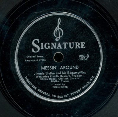 78tk-Jazz-SIGNATURE 906- Jimmy Blythe | eBay
