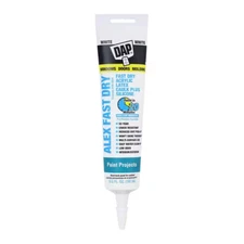 Alex Fast Dry 5.5 Oz. White Acrylic Latex plus Silicone Caulk