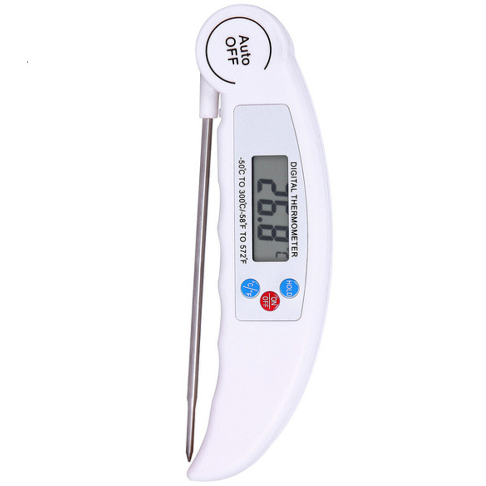 Meat Thermometer Food Temperature Test Tools Folding Digital-image