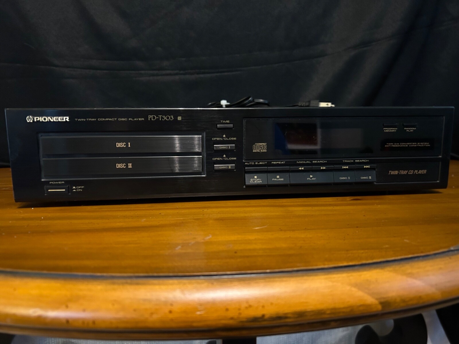 Hi Fi Audio 1989 Made Japan Black Won&rsquo;t Read Discs
