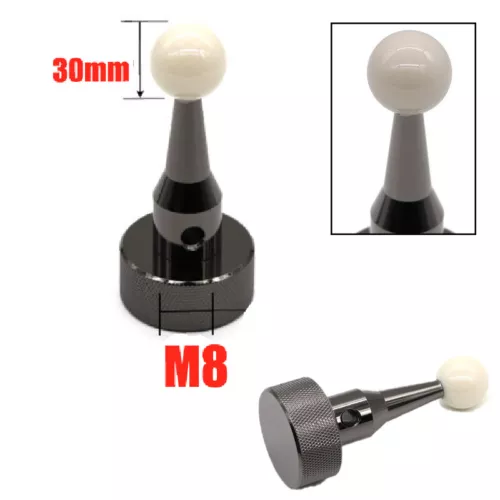 Calibration Sphere Ceramic Standard Ball calibration test ball 30mm thread M8mm