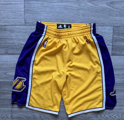 Los Angeles Lakers Swingman Shorts Mens Size Medium Jersey NBA Adidas