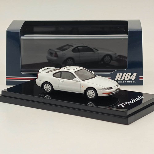1:64 PRELUDE 2.2Si-VTEC(BB4) Early Version Diecast Model Car Limited Hobby Japan - Picture 2 of 14
