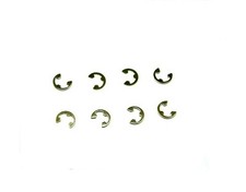 Redcat Racing 50044 Shock Tower Arm E-Clips 8 PCS - RAMPAGE TT  MT