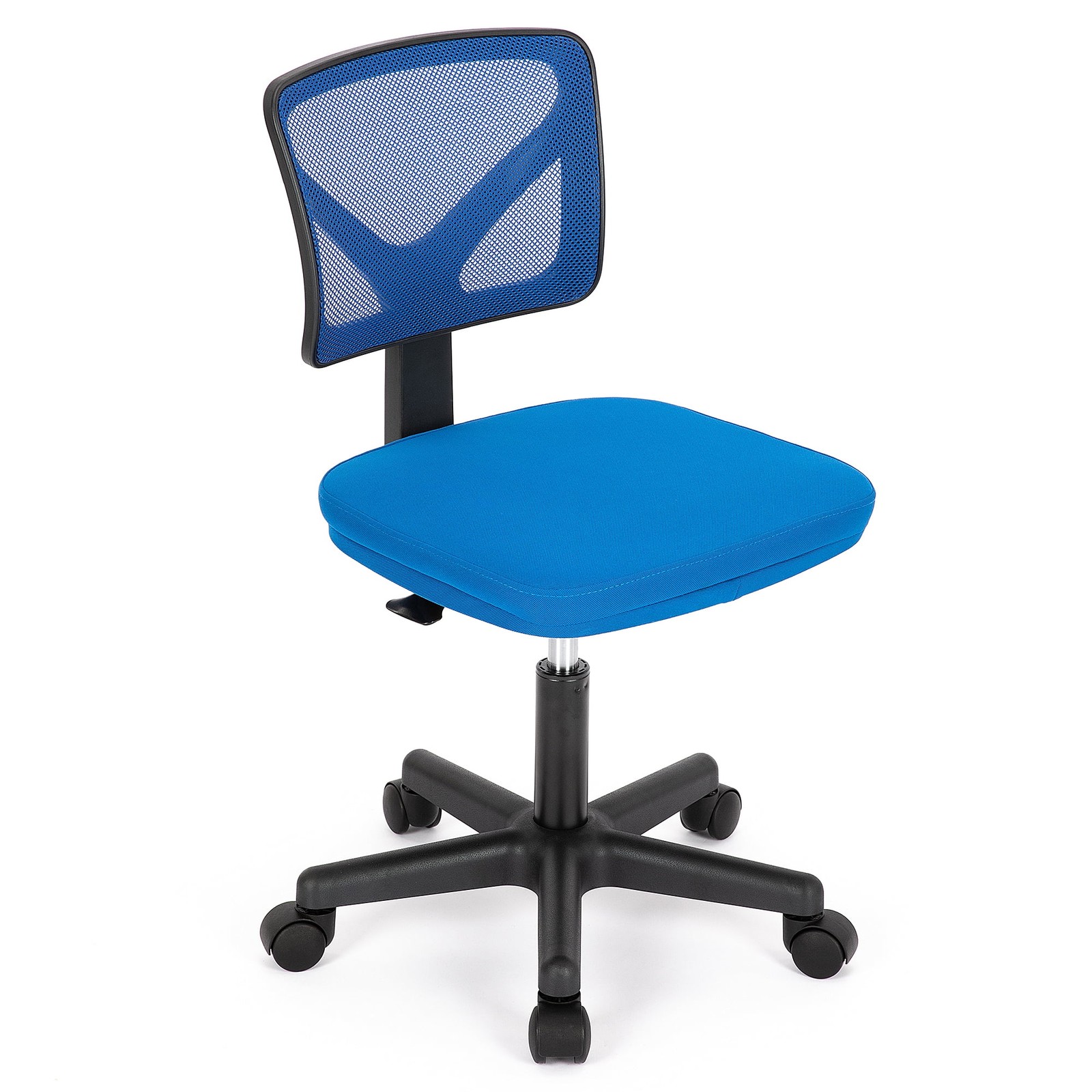 With Padded Seat For Home Office, Blue