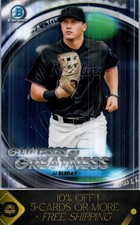 2020 Bowman Draft #GOG-JB JJ Bleday Glimpses of Greatness