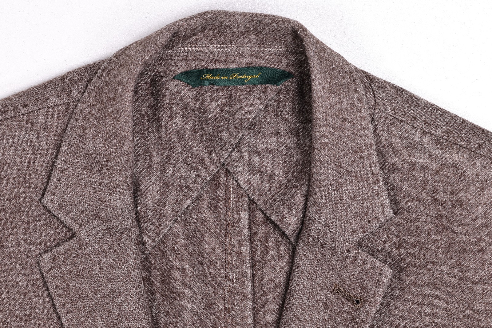 Robert Talbott Brown Wool Blend 3-Button Unstruct… - image 7