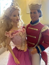 Mattel Barbie-Set Nussknacker, Ballett, Ballerina Clara und Prinz Eric