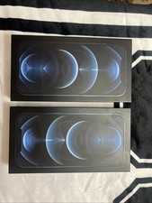 Apple iPhone 12 Pro Max Original Box Only No USB-C Cable or Accessories
