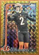 2025 Evan McPherson Topps Chrome Gold Geometric Refractor 31/50