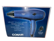 Damaged Box -  Conair Velvet Touch Dryer 1875 Watts