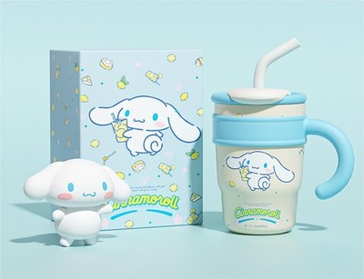 Everyday Delights Cinnamoroll Edelstahl Isolierbecher Deckel & Strohhalm 700ml