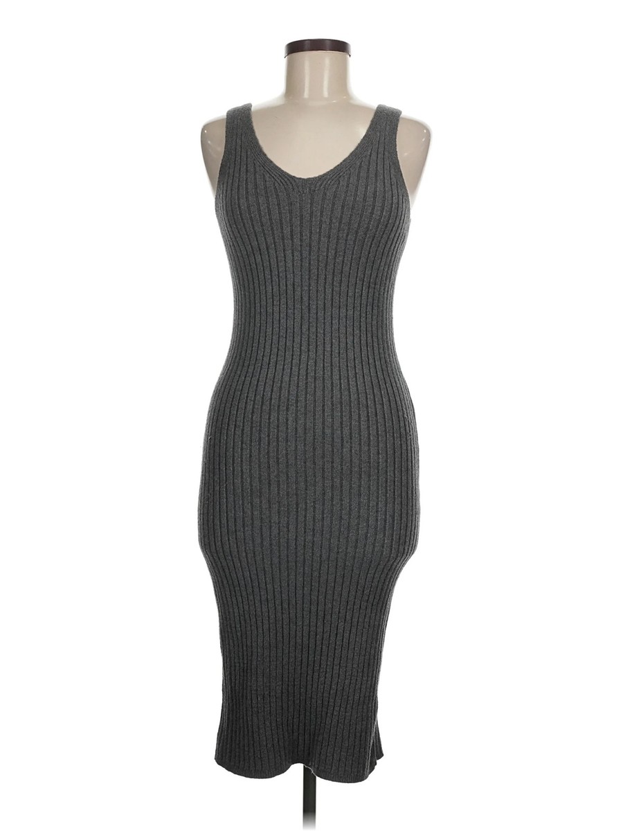 Finery Women Gray Casual Dress M