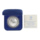 1996 1oz Silver Kookaburra Coin - Tricentennial Swan River Privy