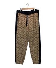 COACH          Signature Sweatpants Beige x Black CP828