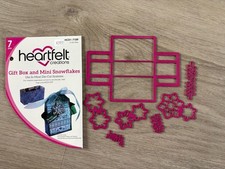 Heartfelt Creations Gift Box And Mini Snowflakes Die Set