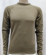 ECWCS Gen-III Level 2 Cold Weather Top Crew Neck Grid Fleece -ODG/Tan 499