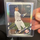 2021 Topps Chrome Aaron Judge Refractor Card #99 Yankees Star!🔥📈MVP