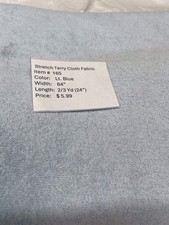 Item 165.  Stretch Terry Cloth Material
