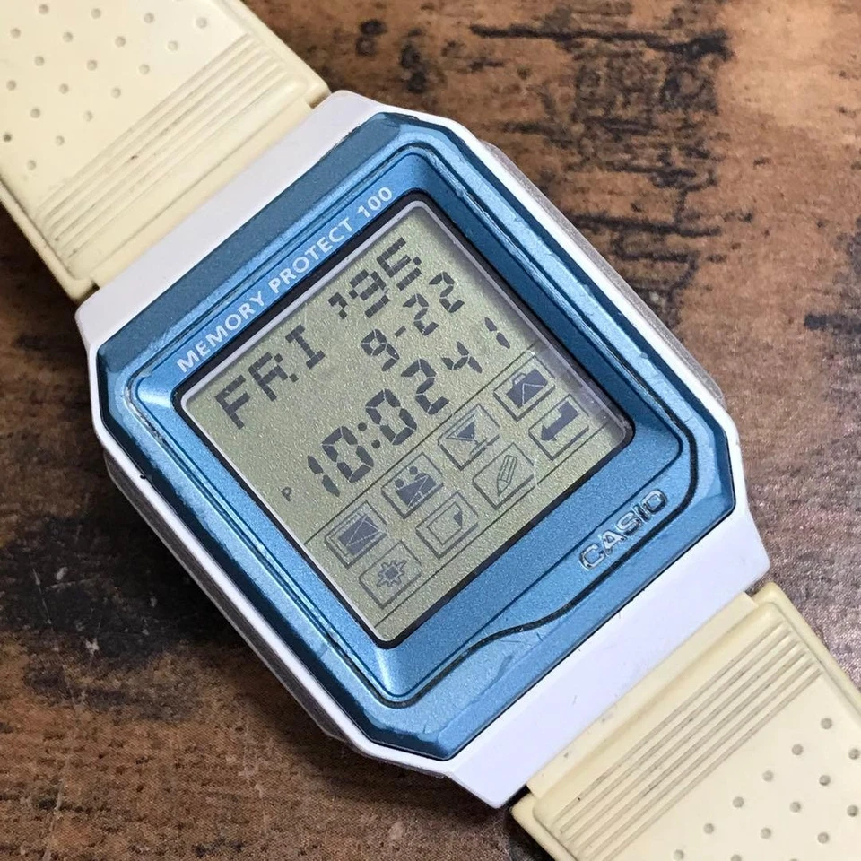 Casio Data Bank VDB 101JIM Digital Dial Mens Watch with Battery Update - Image 2 of 4