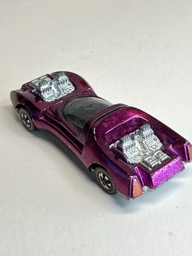 Vintage Hot Wheels Redline 1970 Magenta Mod Quad US - Foto 20 di 21