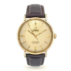 Vintage Omega Seamaster De Ville 14k Yellow Gold Automatic Men's Watch LL6590-1