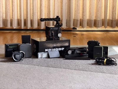 RED Komodo 6K   919hrs   Cinema Package   Media, Adapters, Batteries, VCT, etc.