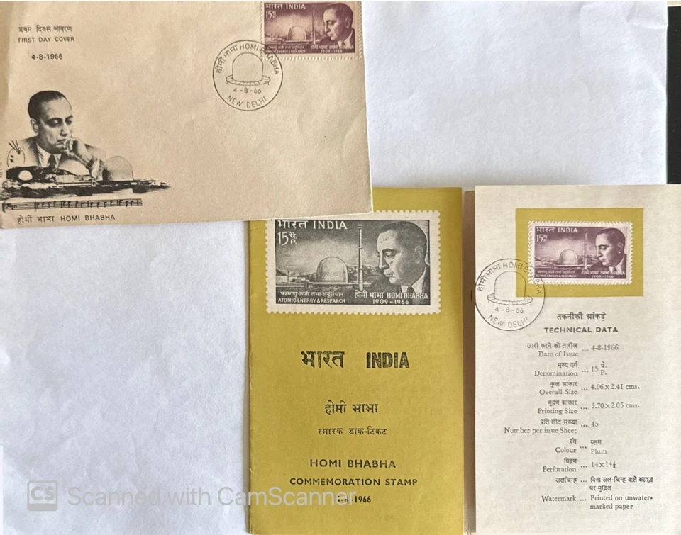 Collection of 6 diff. Indian First Day covers along with Folder  issued in 1966 - Image 4 of 4