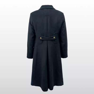 Replica Soviet Navy M69 Winter Black 12-Button Woolen Overcoat