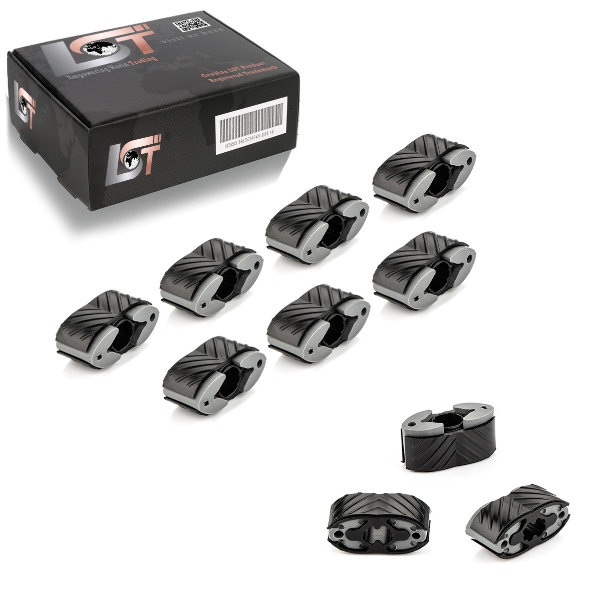10x for FORD ENDURA CA Sunroof Panoramic Roof Repair Clips