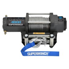 Superwinch 1145260 Atvutv Terra 4500 Lbs Electric Winch W Wire Rope