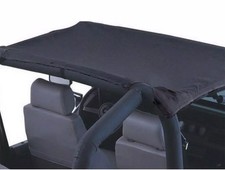 Rampage Black Denim Vinyl California Brief Soft Top For 86-95 Suzuki Samurai