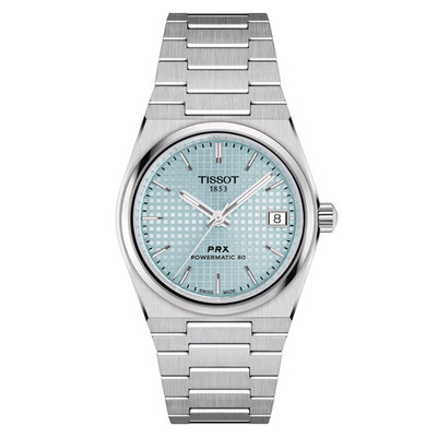 TISSOT PRX POWERMATIC 80 35MM SS BLAUES ZIFFERBLATT AUTOMATIK UHR...