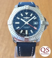 Breitling Avenger GMT 43 mens automatic watch 2022 A32397 - box & papers