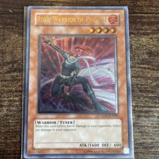 Yugioh Rose, Warrior Of Revenge Ultimate Rare CSOC-EN000