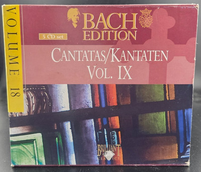Bach: Cantatas Vol. IX (Bach Edition Vol 18) / Leusink/Brilliant Classics (5 CD)