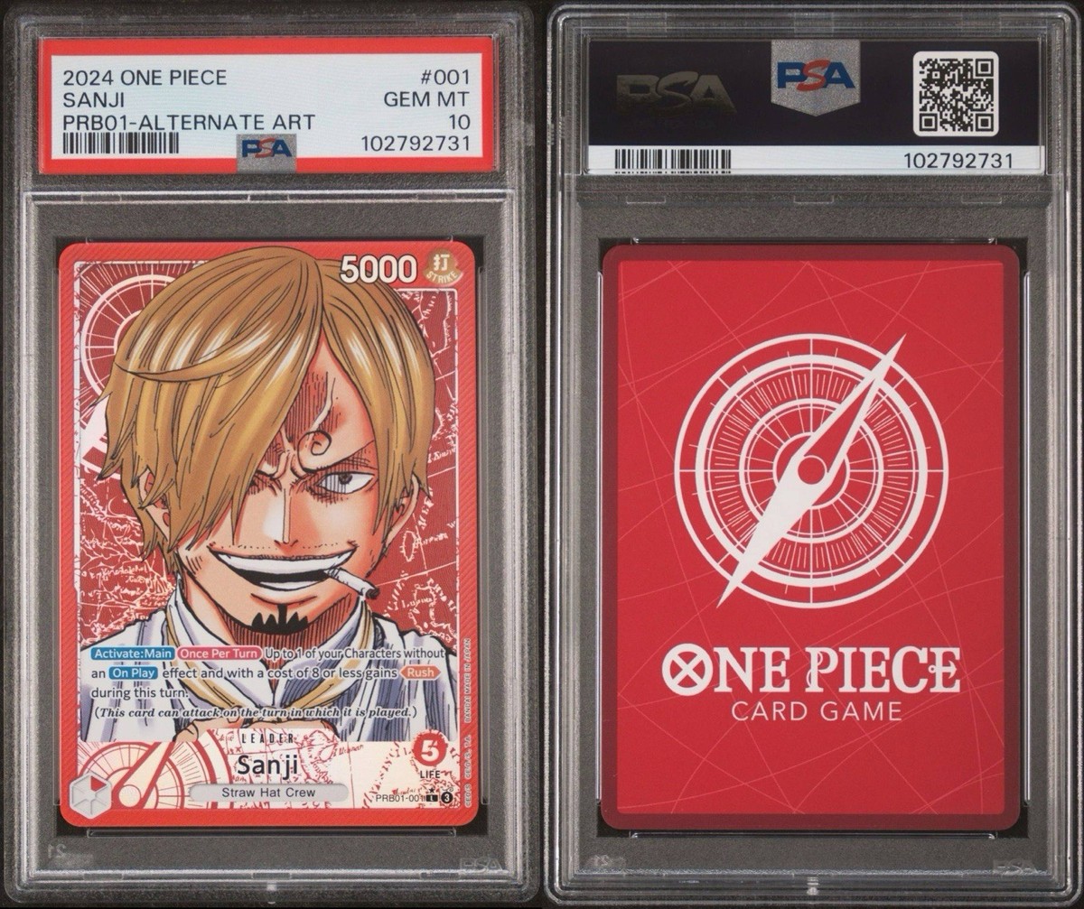 Sanji (PRB01-001) (Alternate Art) PRB01-001 Premium Booster