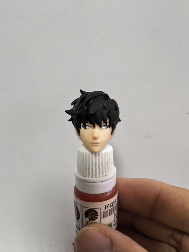 1PC/Solo Leveling Sung Jin-woo Head Sculpt for 1/12 VTOYS Action Figure Body - Picture 13 of 16