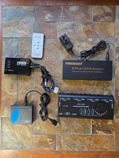 5 to 1 HDMI Switch Another Switch with Remote RCA and HDMI splitter videogame