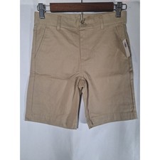 Old Navy Boys Khaki Built-In Flex Chino Shorts Tan Size 10 NWT 860604-02-1