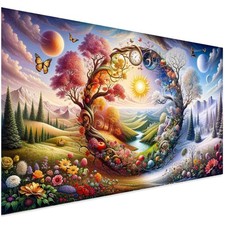 Transformative 5D Diamond Art Kit - Stunning Butterfly Wall Decor for Gifting
