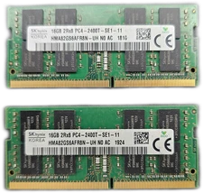 SK HYNIX 32GB DDR4-2400 SO-DIMM RAM PC4-19200 Laptop Memory (2x16GB)  