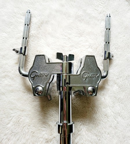 GRETSCH Bass Drum Double Tom Holder Arm Mount Heavy Steel - Picture 4 of 4