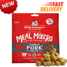 Stella  Chewy's  Freeze Dried Raw Super Beef Meal Mixer Dog Food Topper 3.5 oz