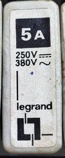 Legrand Fusible en Porcelaine 5A Broches Ø 5 mm "Neuf"