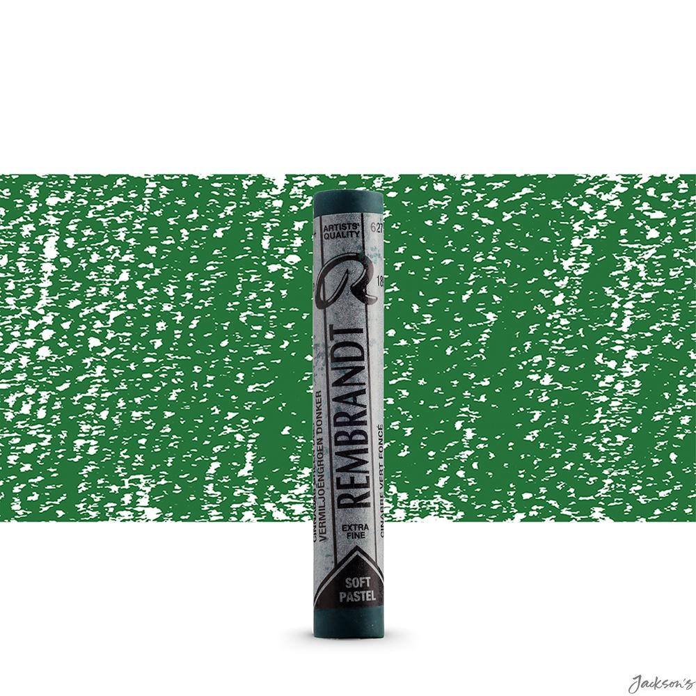 Royal Talens Rembrandt Soft Pastel Stick Pure Pigment Cinnabar Green Deep 627...