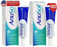 Anusol Hemorrhoids Piles Treatment Cream - 23G Exp 04/2028 Free Shipping 2 Packs