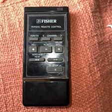 Original Fisher RVR810 VCR Remote Control