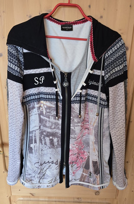 SPORTALM Kapuzenjacke; Gr. 40 M/L; Top;   ein echter Hingucker.
